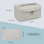 Waterproof makeup bag